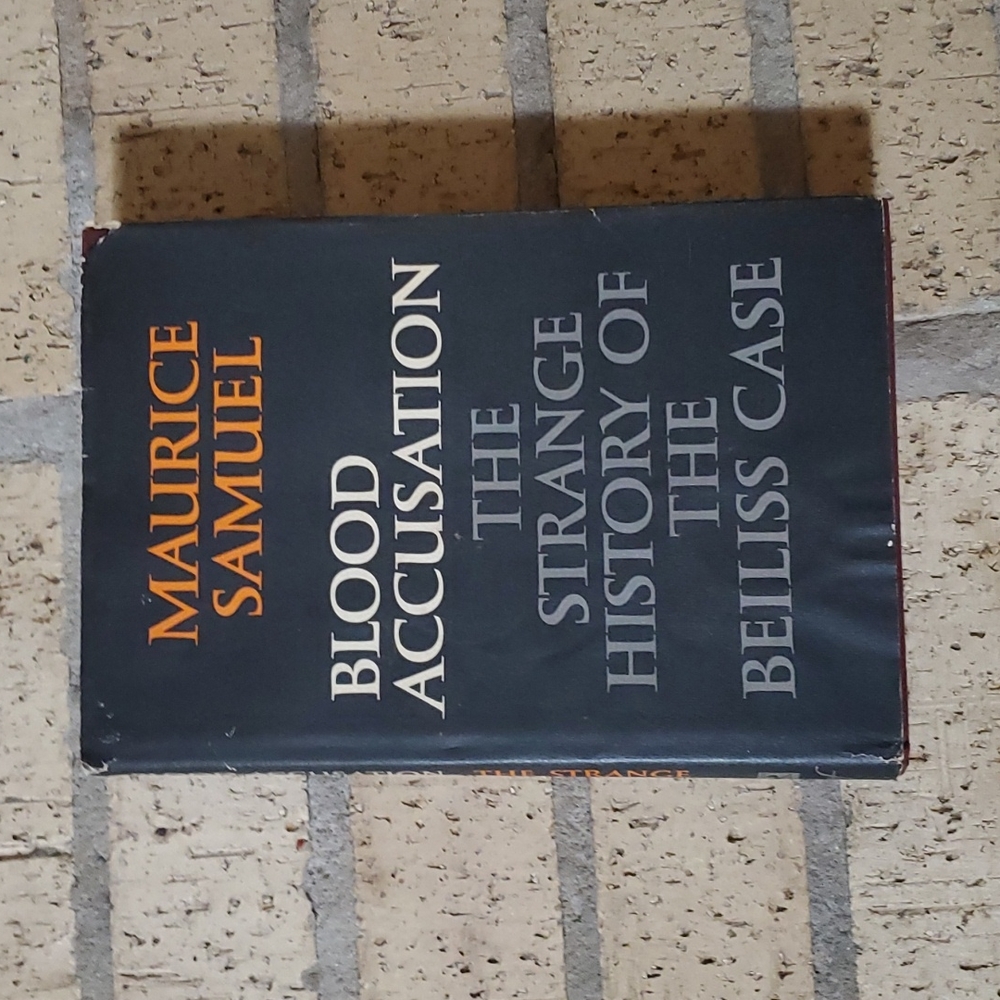 Blood Accusation by Maurice Samuel